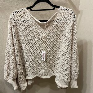 Beautiful Crochet Jessica Simpson Sweater